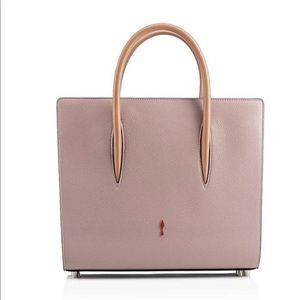 New Christian Louboutin Paloma dusty pink tote